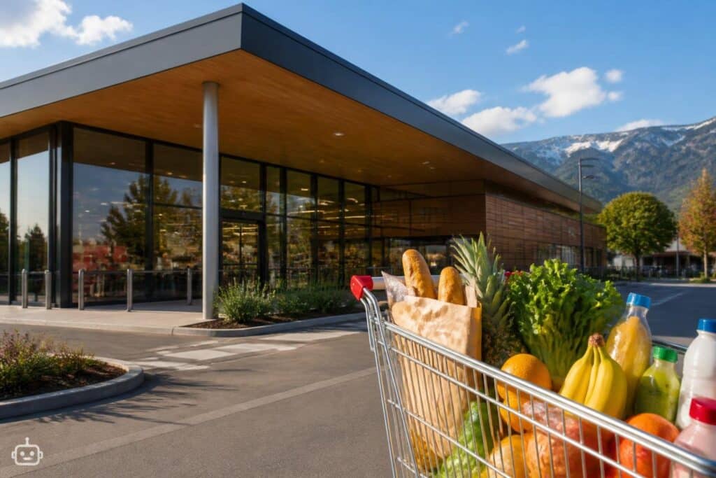 Nach Abriss und Neubau: Spar-Supermarkt in Klagenfurt wiedereröffnet