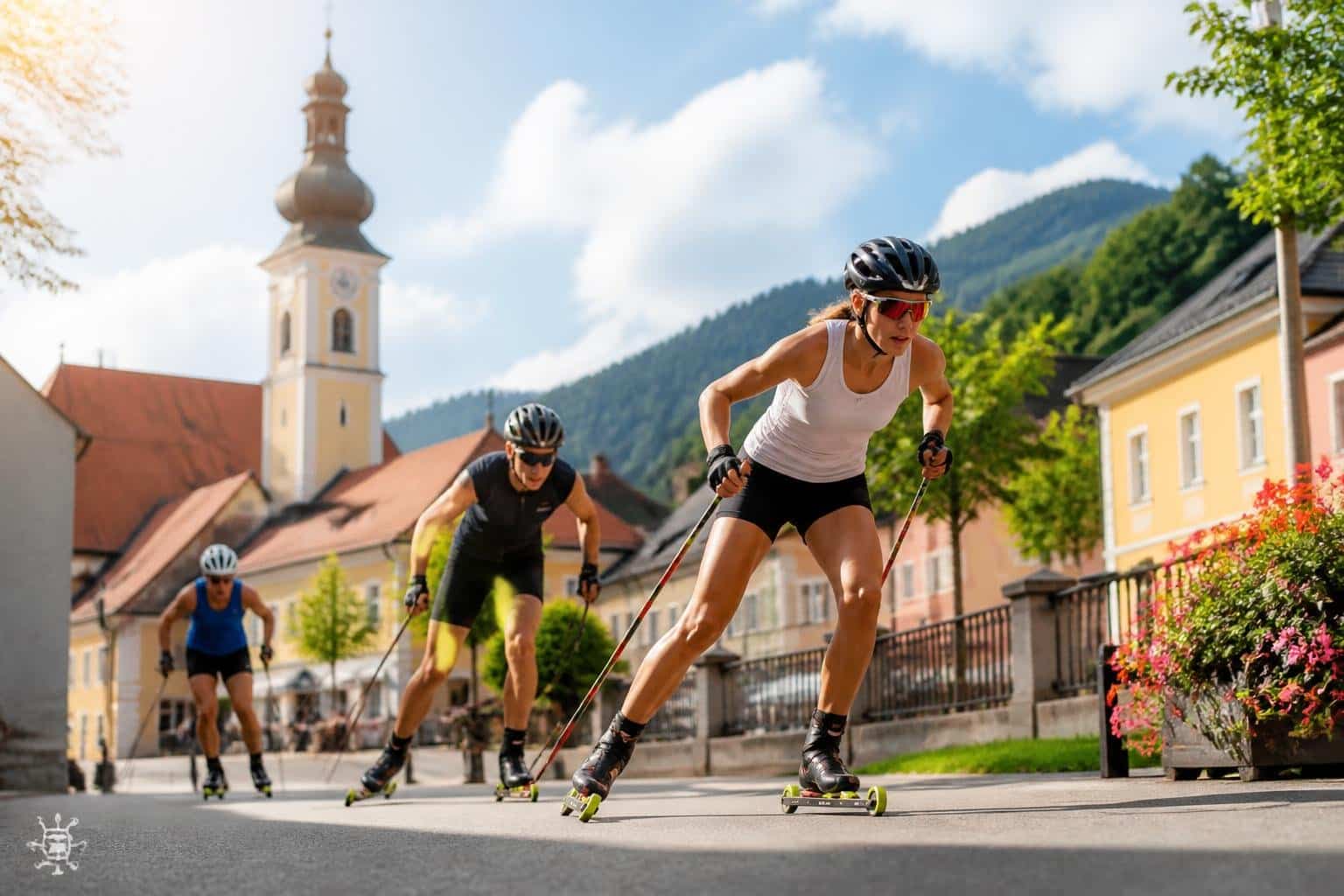 Zwei Tage Rennfieber beim Skiroller City Race in Bleiburg