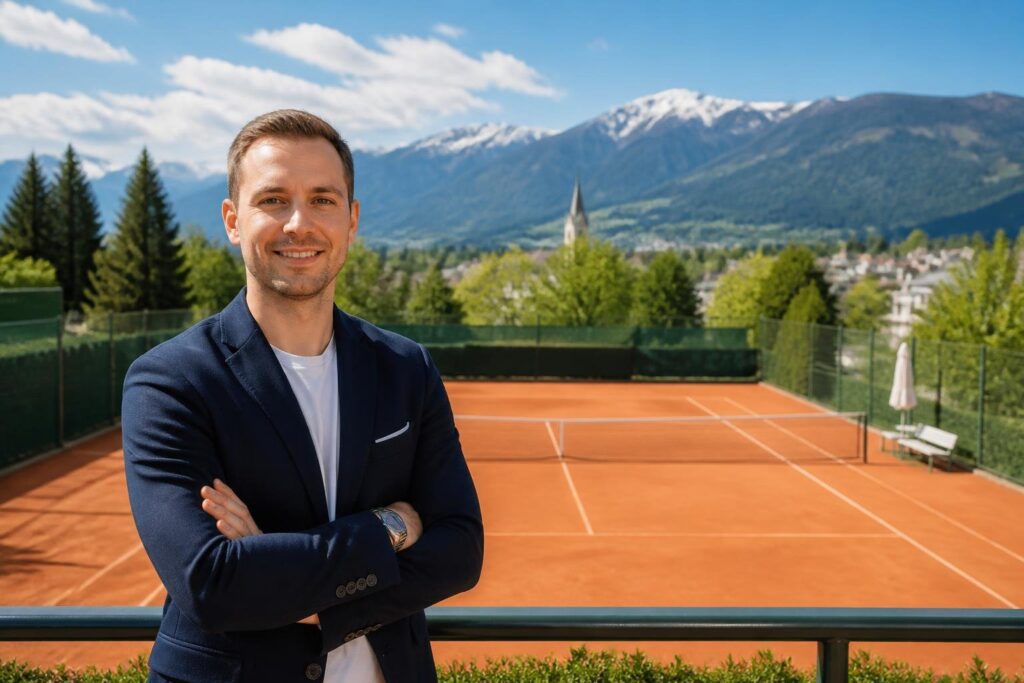 Philipp Coloini: Frischer Wind in der Kärntner Tennis-Szene