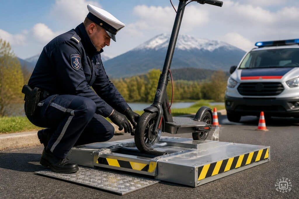 Verstärkte E-Scooter-Kontrollen