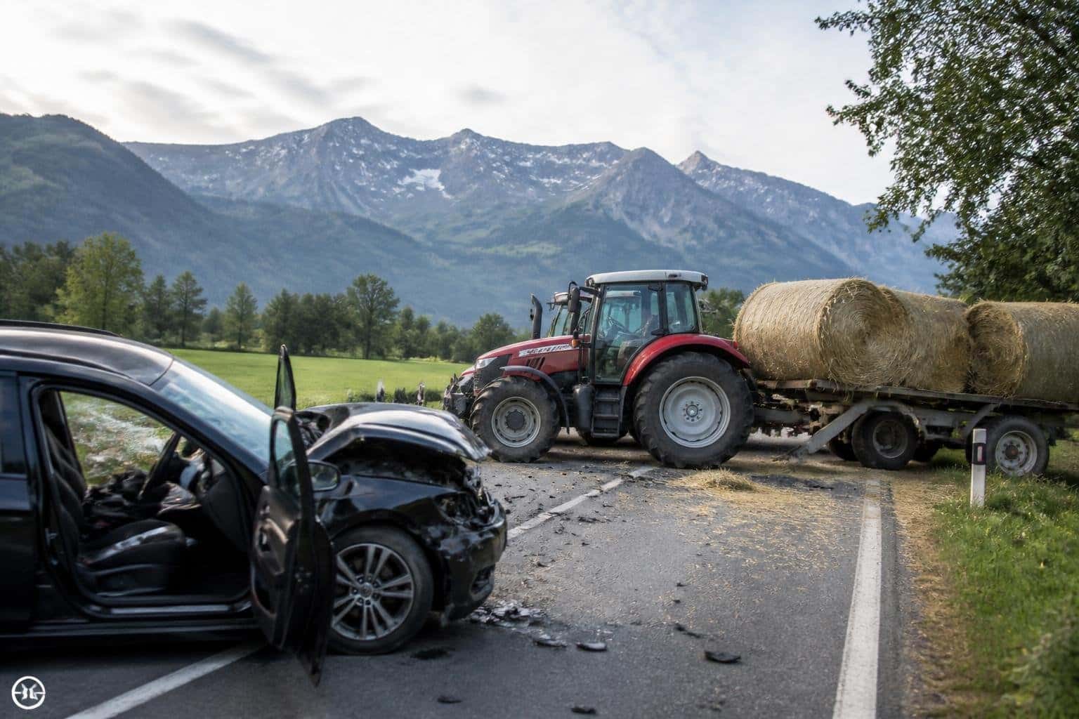 Verkehrsunfall mit Peronenschaden im Bezirk Spittal an der Drau