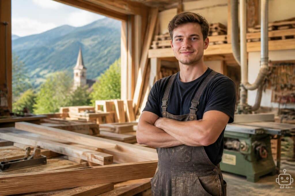 Handwerk statt Bank: Mit 24 Jahren Chef vom Familienbetrieb