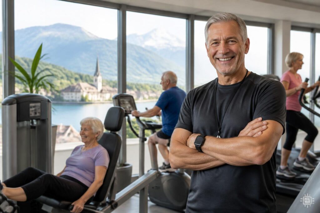 In diesem Kärntner Fitnessstudio trainieren auch Menschen über 90