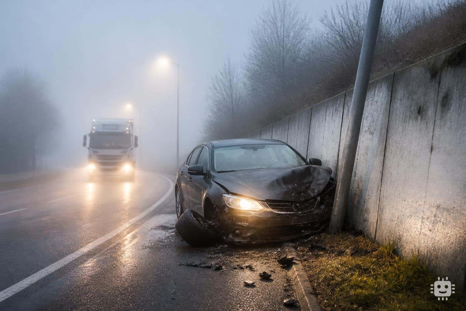 Alkolenker verlor Rad und sorgte für weiteren Unfall