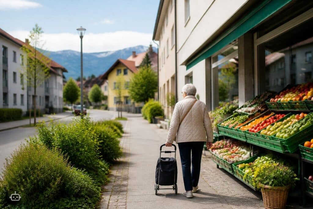 Der alltägliche Einkauf muss auch ohne Auto möglich sein