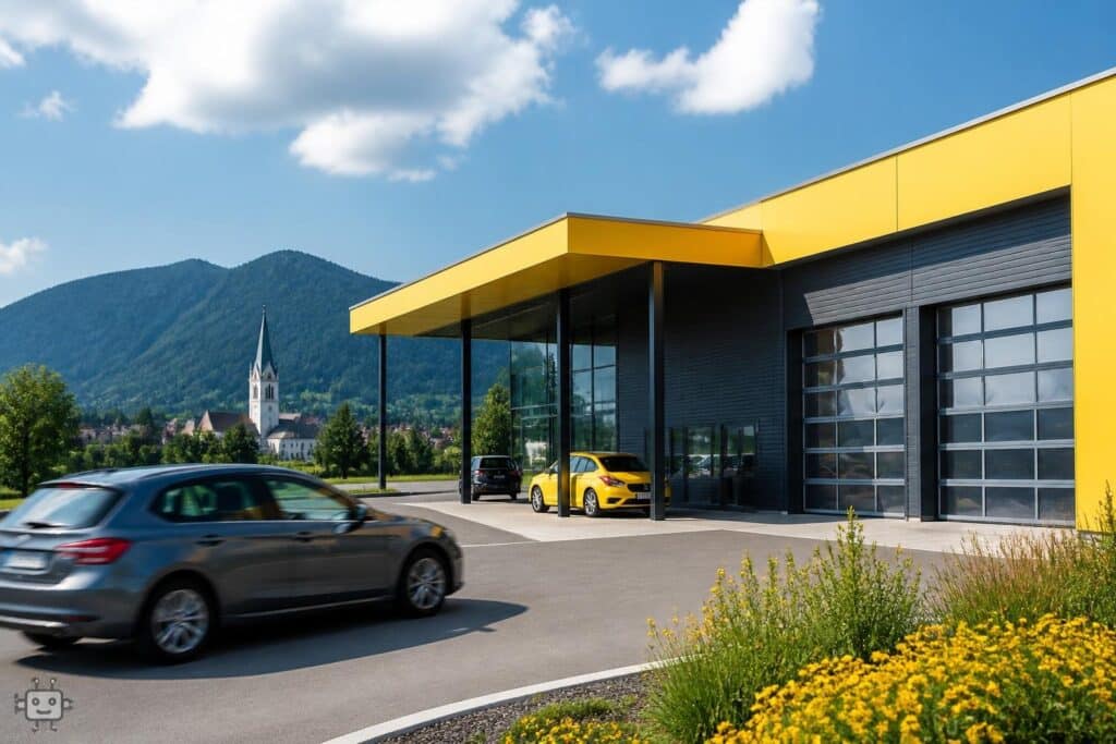 Gelber Stützpunkt überzeugt Feldkirchens Autofahrer