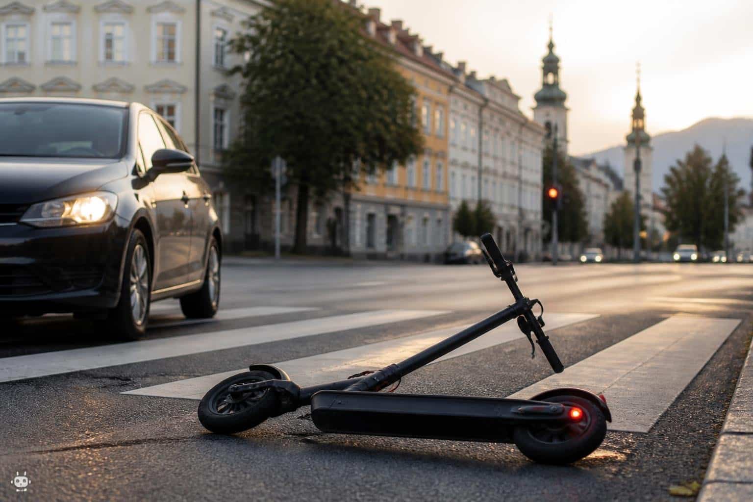 47-jähriger Scooterfahrer bei Unfall in Klagenfurt schwer verletzt