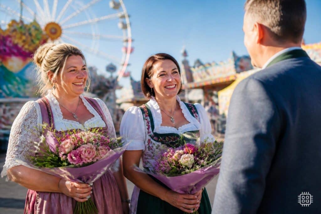 Diese Schaustellerinnen wurden auf der St. Veiter Wiesn geehrt