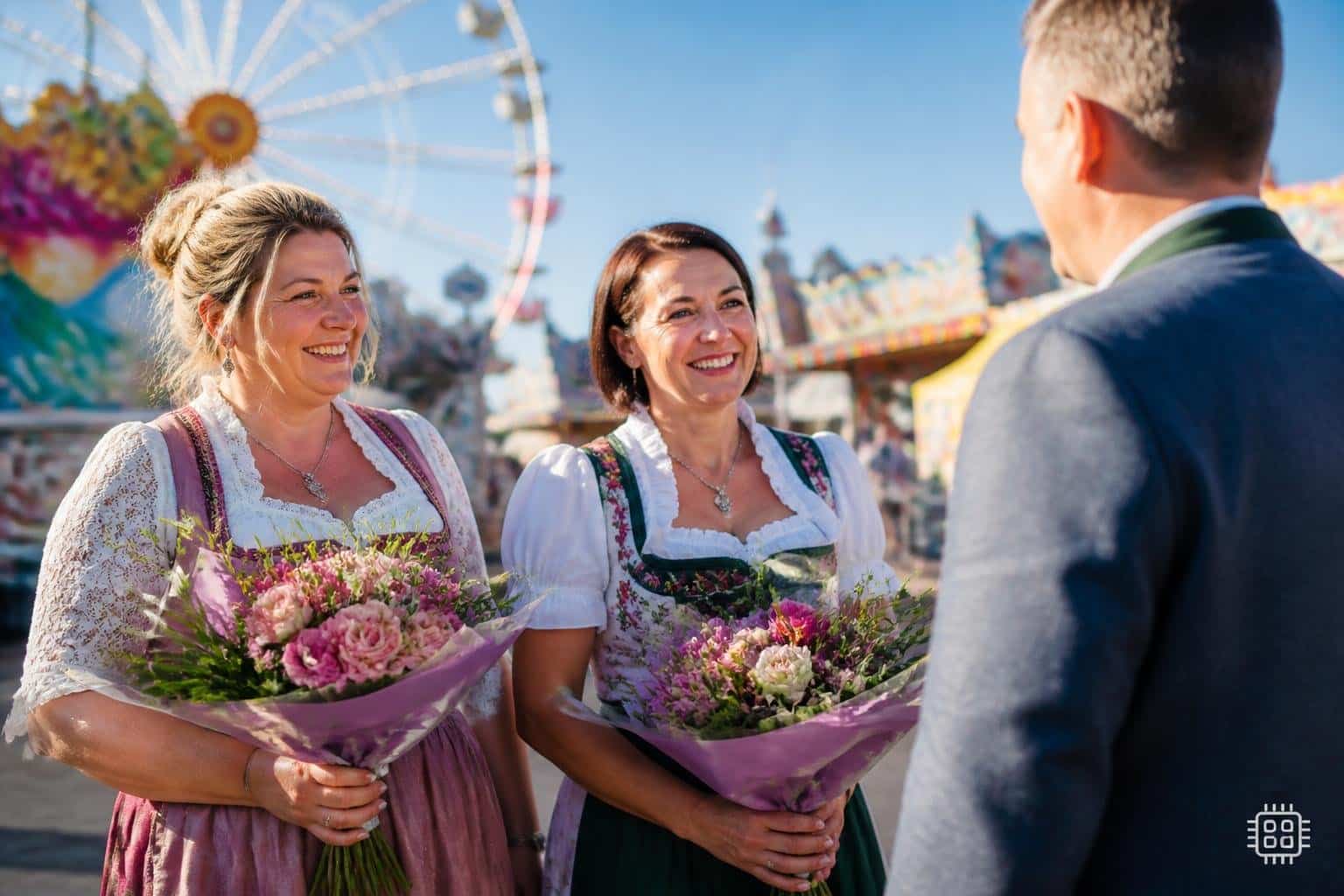 Diese Schaustellerinnen wurden auf der St. Veiter Wiesn geehrt