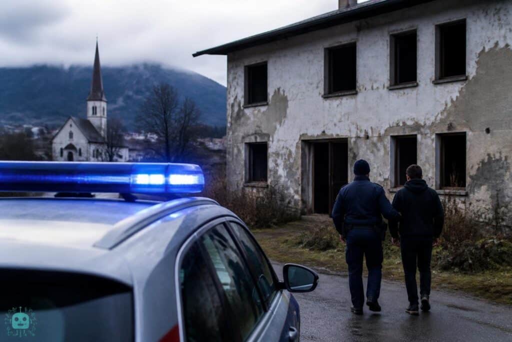 Zwei Männer in leerstehendem Gebäude erwischt