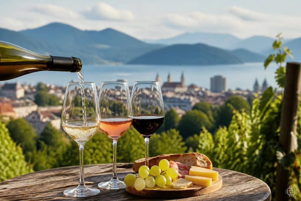 Kärntner Weinbauern luden zur Verköstigung der besonderen Art