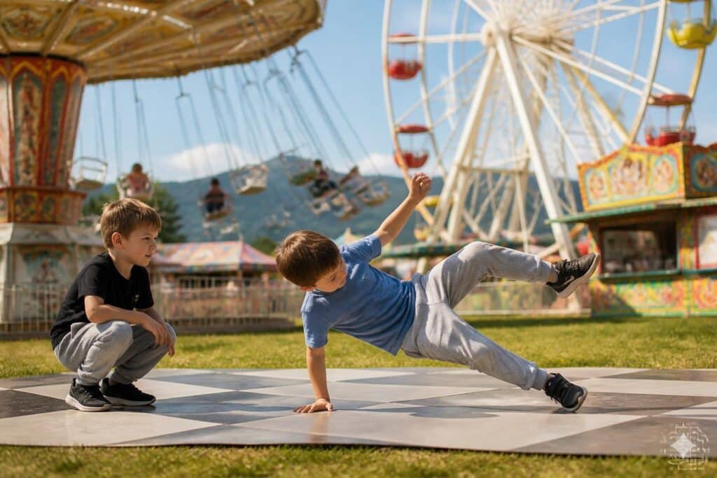 Wenn der St. Veiter Wiesenmarkt zum Kindergarten wird
