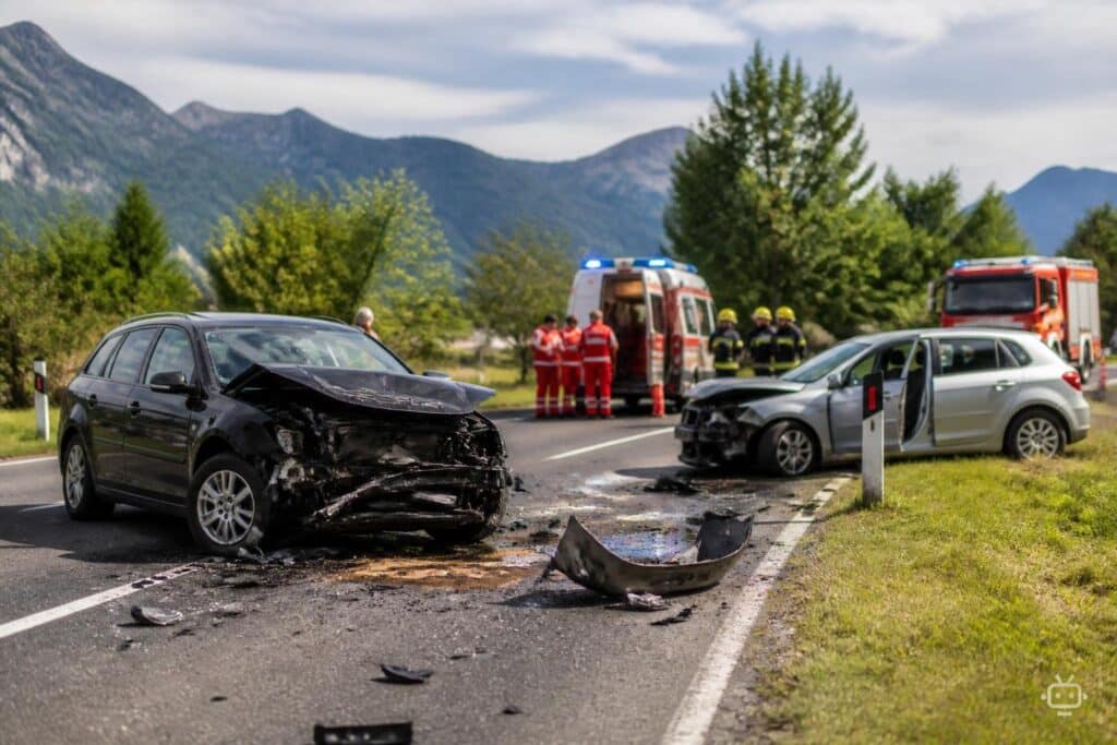 Drei Verletzte bei Pkw-Kollision