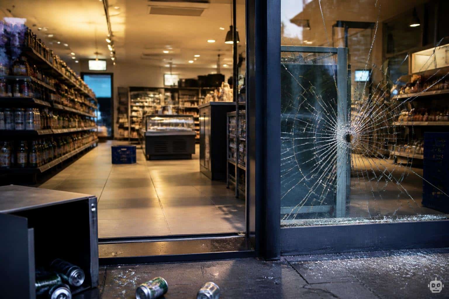 Wegen Bierdosen in Supermarkt am Bahnhof Klagenfurt eingebrochen