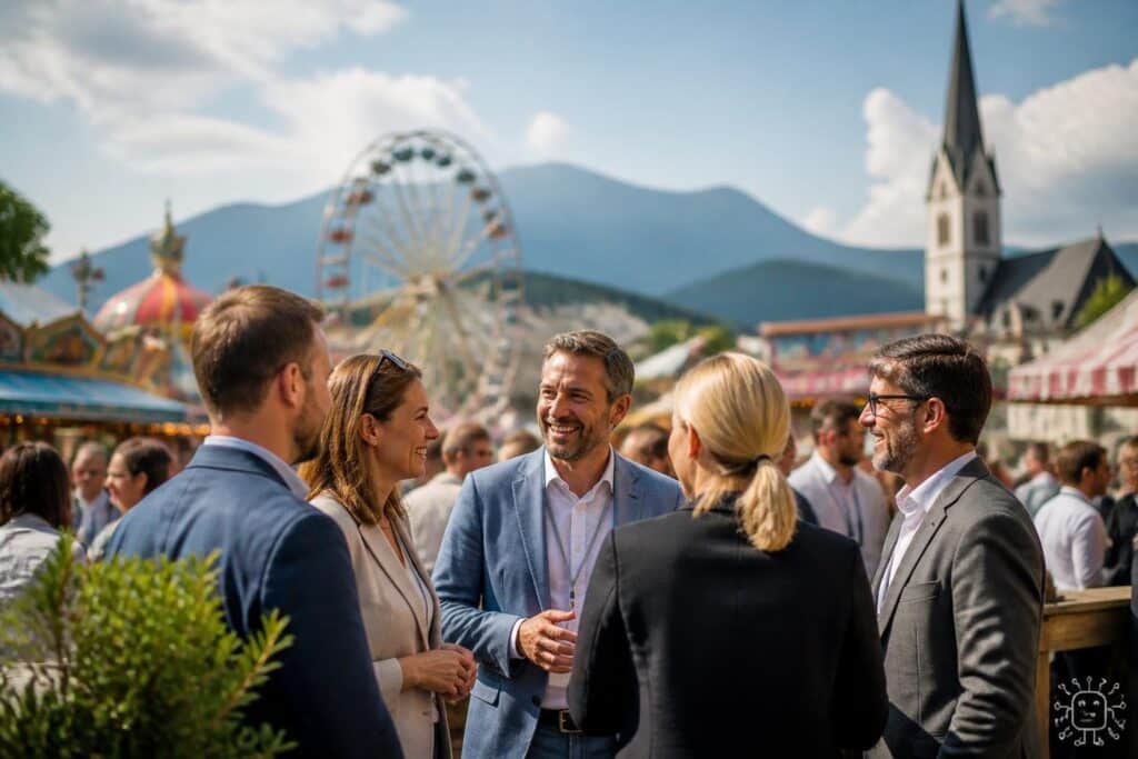 Großes Netzwerk-Treffen der Unternehmer auf St. Veiter Wiesn