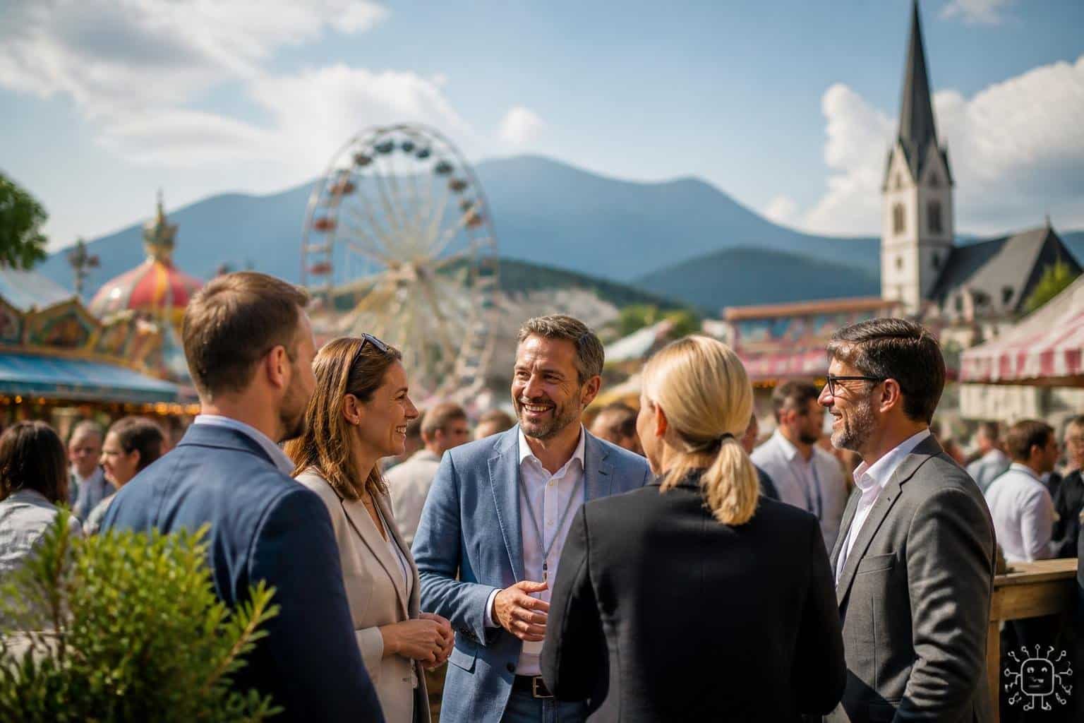 Großes Netzwerk-Treffen der Unternehmer auf St. Veiter Wiesn