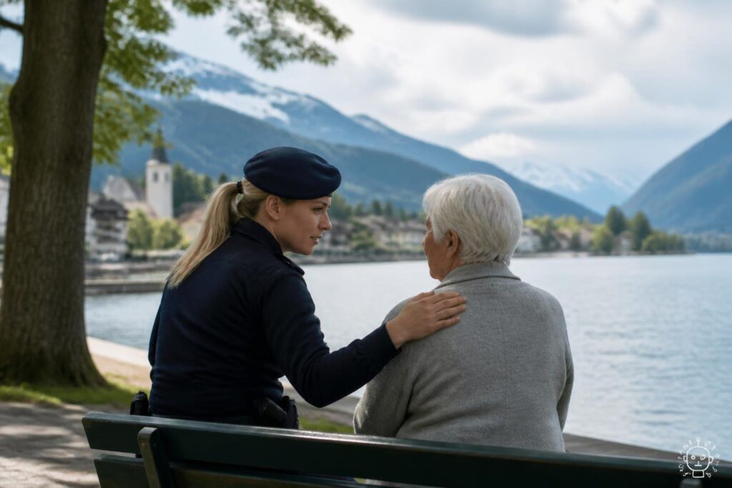 Wenn die Polizei auf Demenz trifft — Deeskalation und Empathie