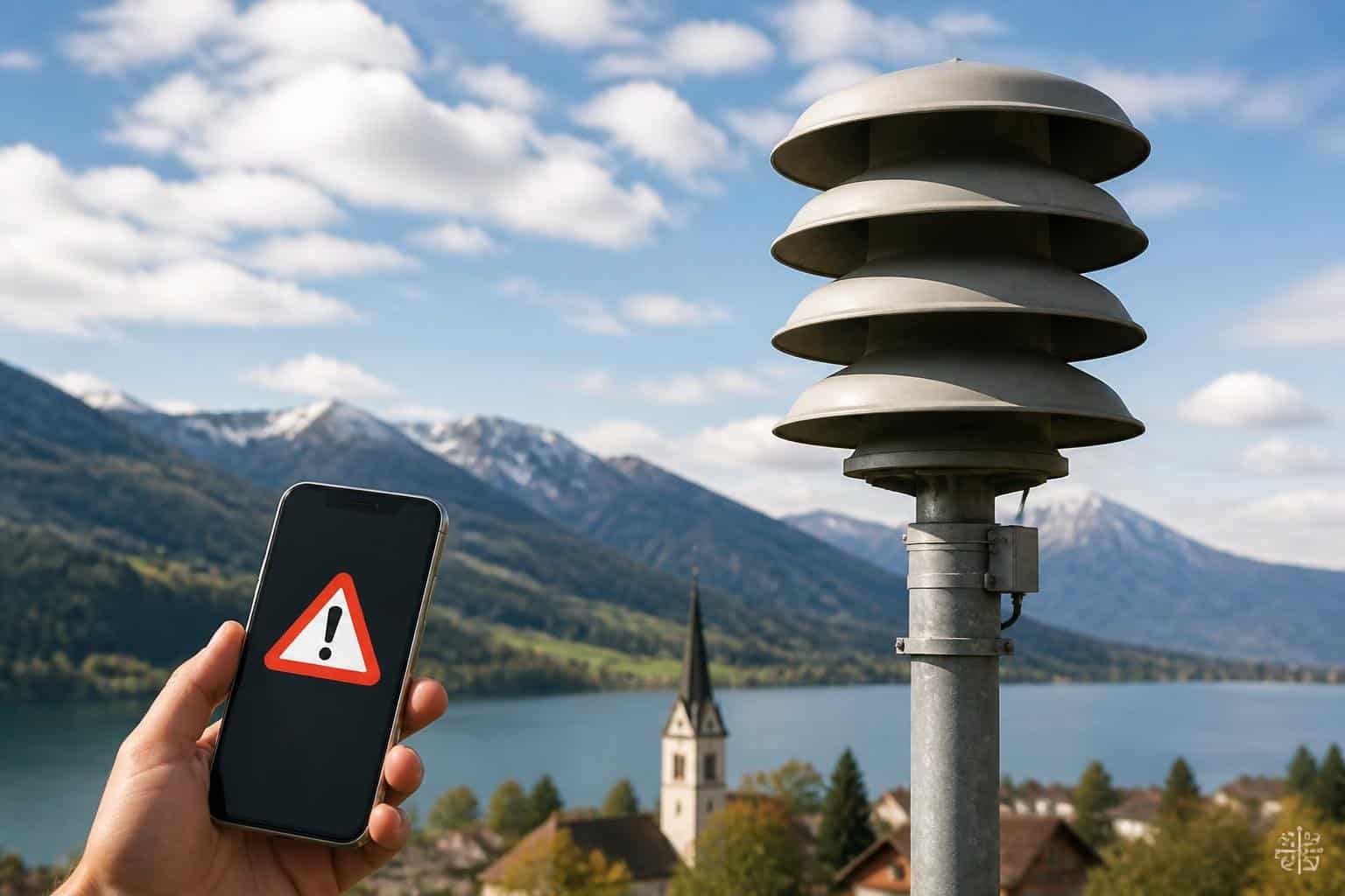 880 von 892 Sirenen in Kärnten funktionierten