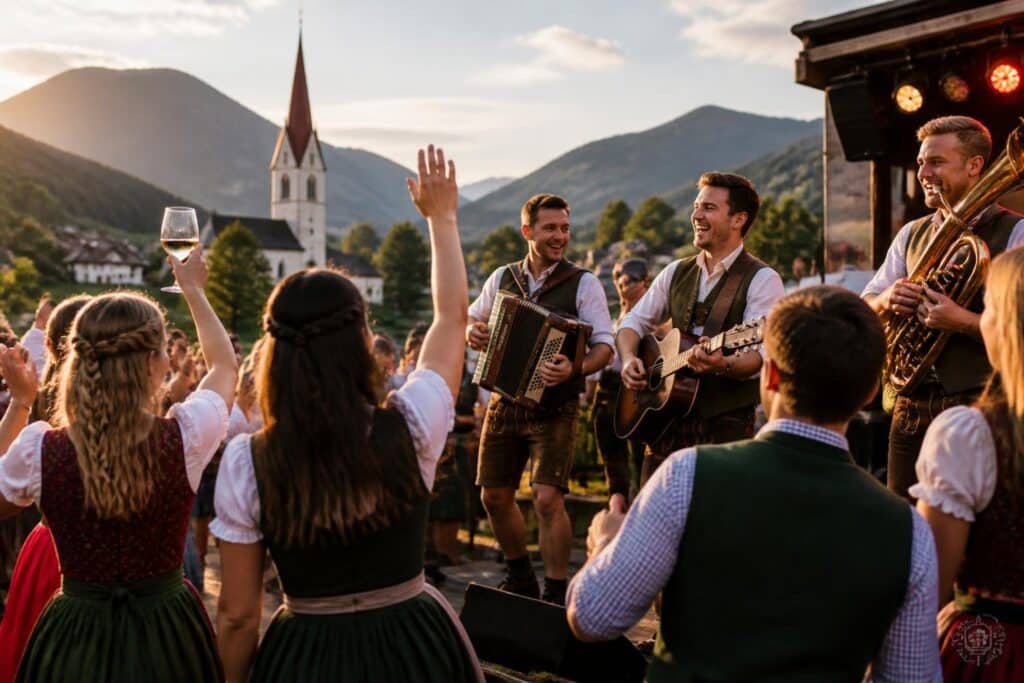 So lustig ging es bei „Tracht on Fire“ in Feistritz zu
