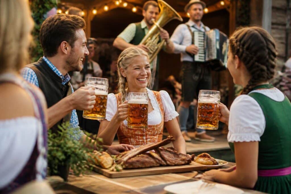 Viele prominente Gesichter beim „Pumpe“-Oktoberfest
