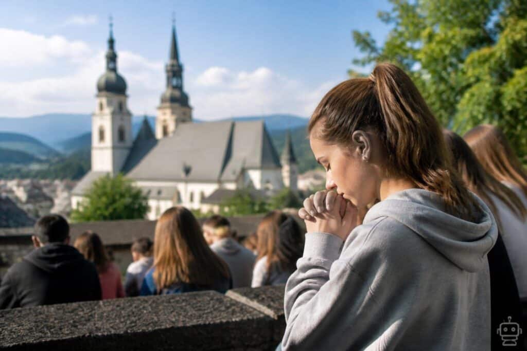 Prüfungsstress: 600 Maturanten holten sich göttlichen Beistand
