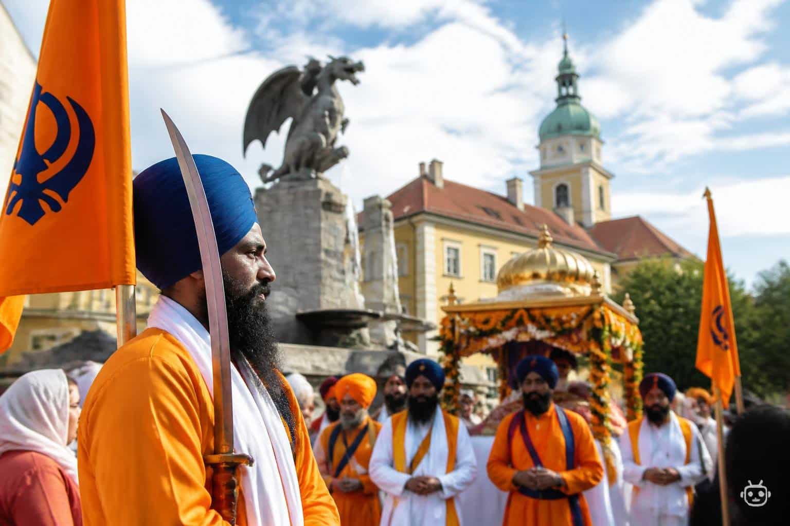Sikhs in Kärnten: Guru, Schwerter und Gratis-Essen für alle