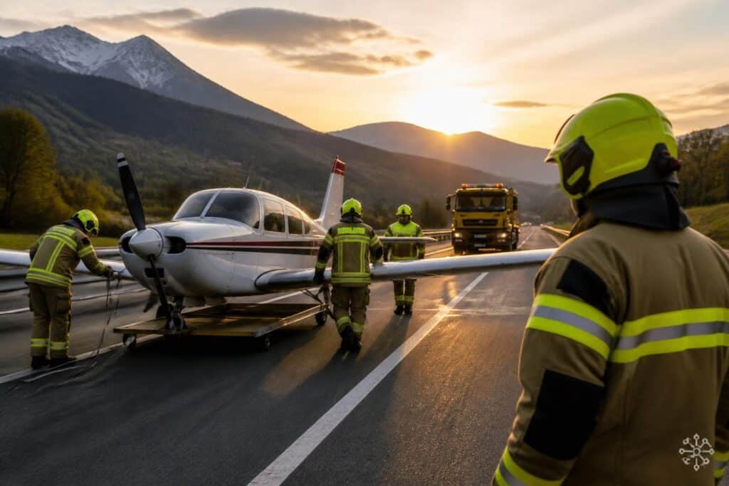 Flugzeug landete auf Autobahn: „Mich kann nichts mehr erschüttern“