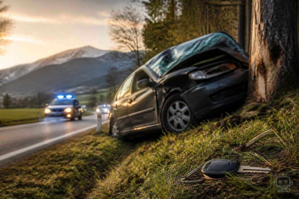 Verkehrsunfall – Alkoholisierung – Führerscheinabnahme