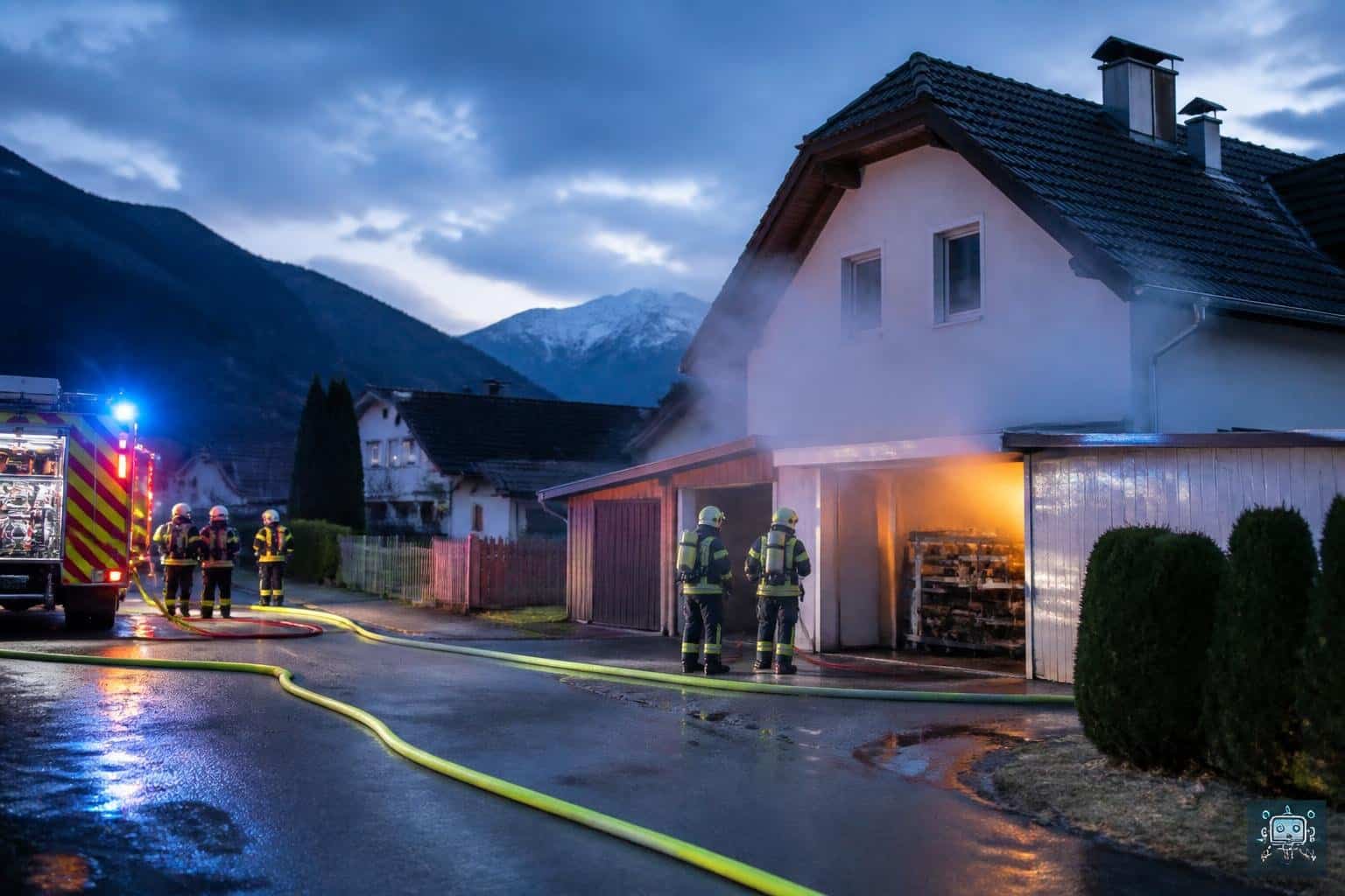 Warum in Villach mehrere Explosionen zu hören waren