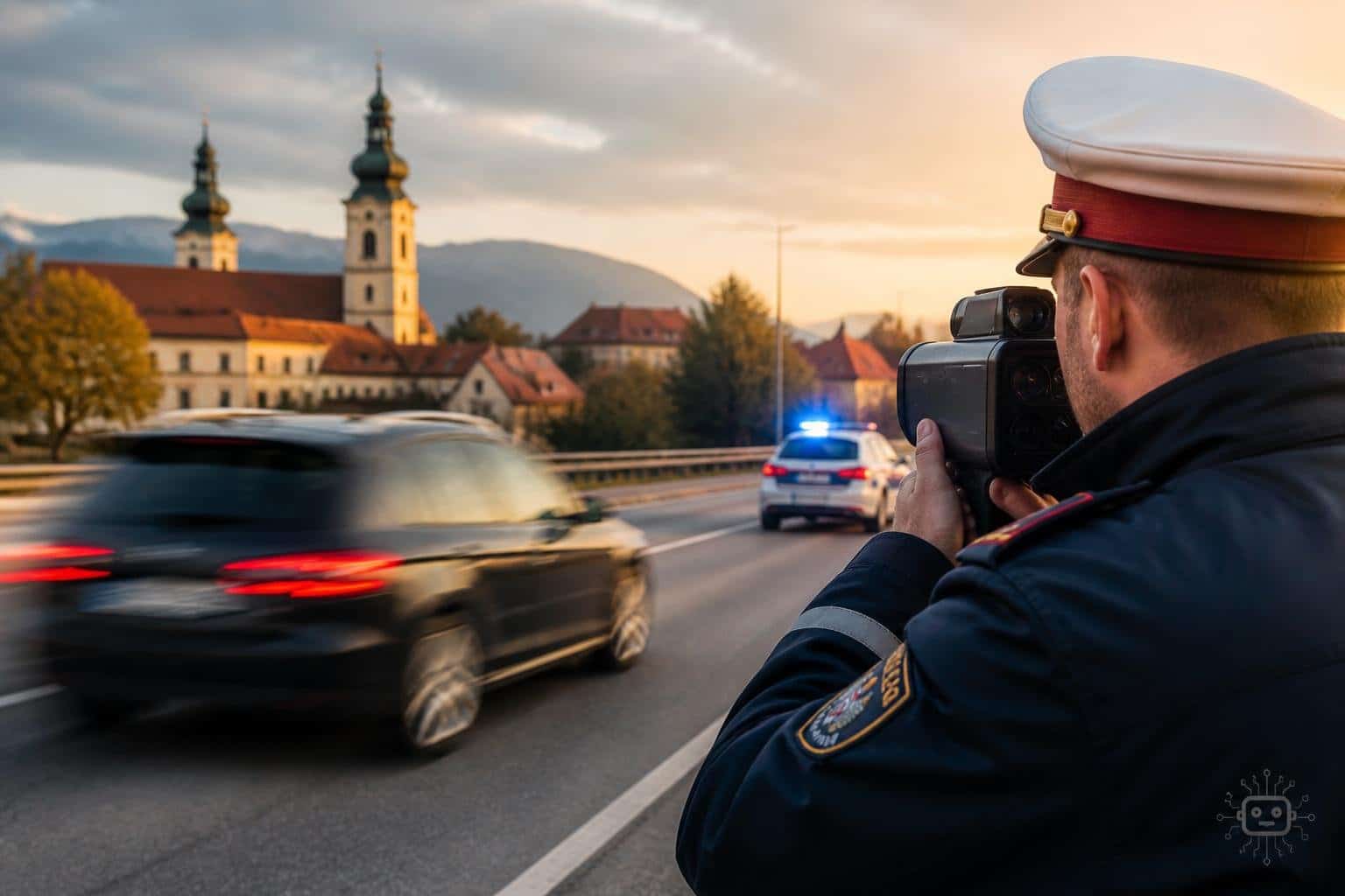 Junge Kärntnerin rast mit 124 km/h durch Klagenfurt