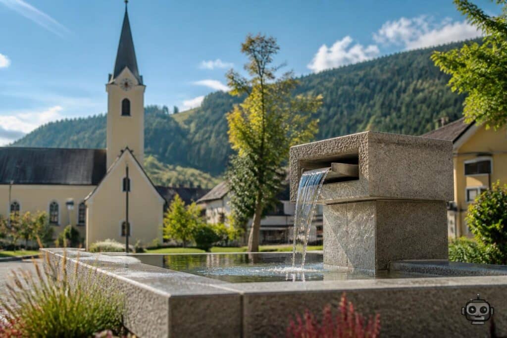 Neuer Brunnen soll die Identität von Himmelberg spiegeln