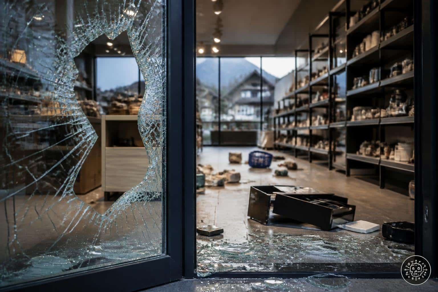Einbruch in Supermarkt: Täter hinterließen Chaos