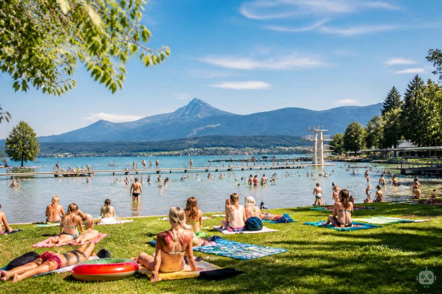 Besucherrekord im Klagenfurter Strandbad