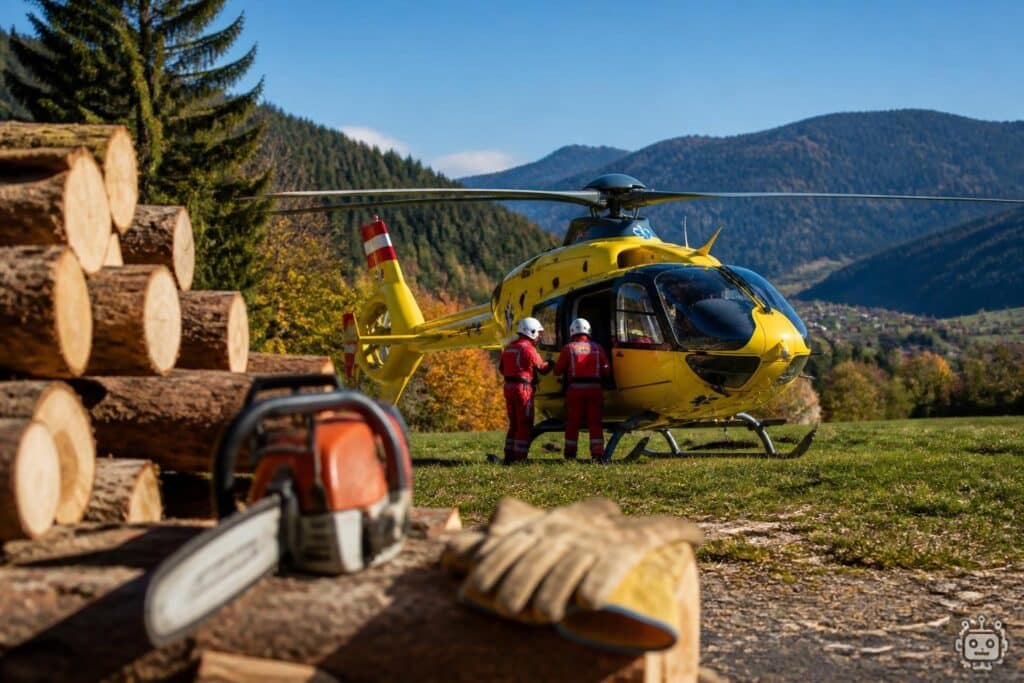 Arbeitsunfall im Bezirk Villach