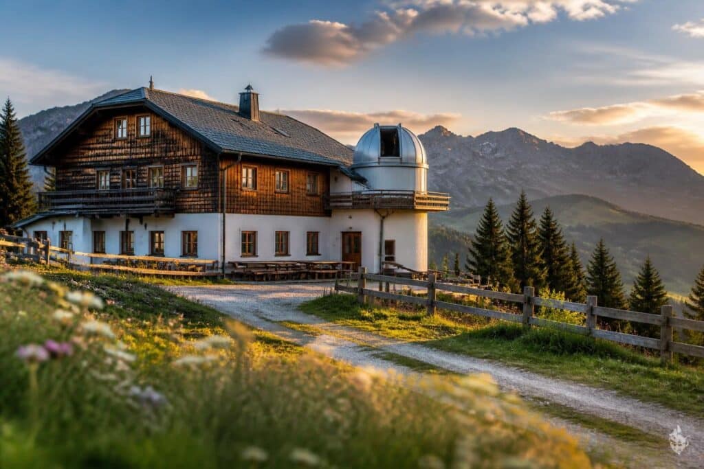 Kärntner Alpenhof mit Sternwarte ist 100 Jahre alt