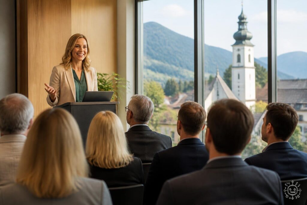 Feldkirchner Wirtschaft wurde durch Glücksforscherin motiviert