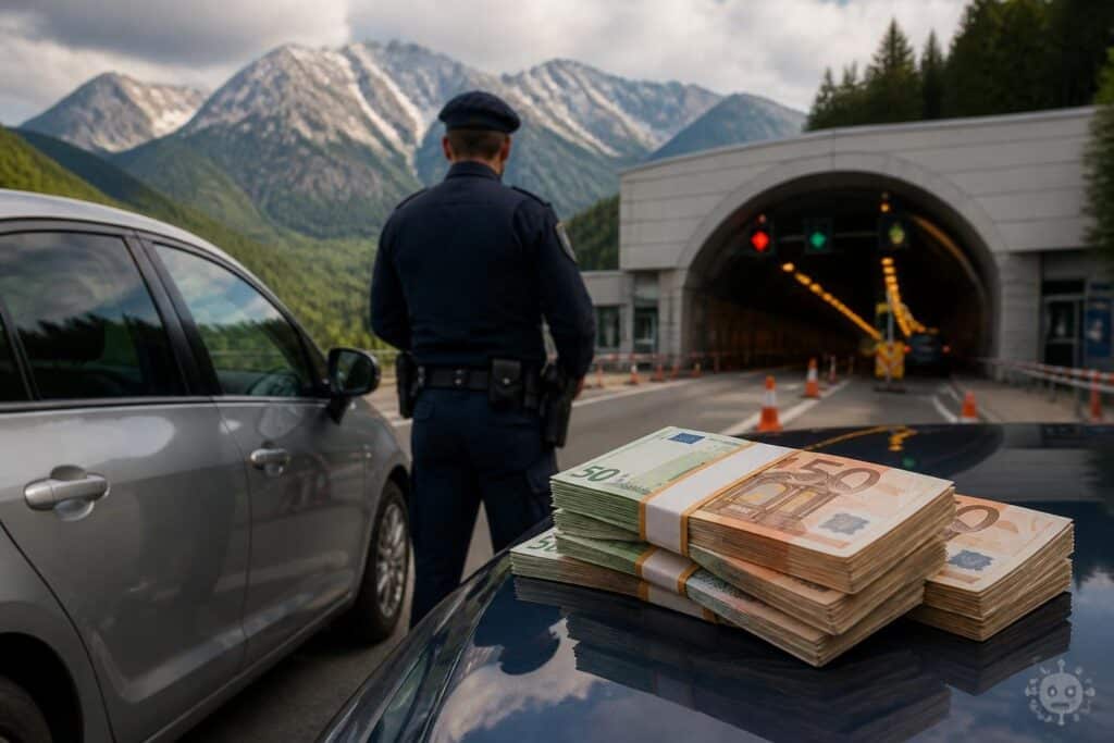 Kuriose Flucht am Karawankentunnel endet mit Geldwäscheverdacht