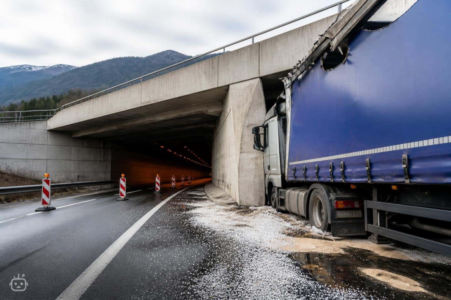 Verkehrsunfall mit Sachschaden auf der A2