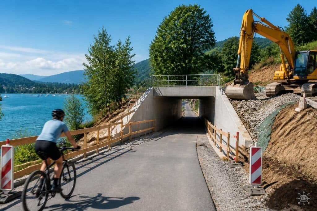 Millionenprojekt am Wörthersee: Baustart für neue Unterführung