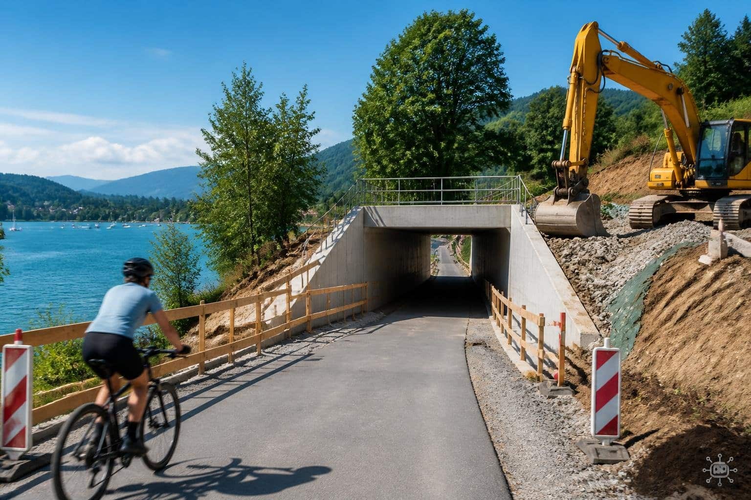 Millionenprojekt am Wörthersee: Baustart für neue Unterführung
