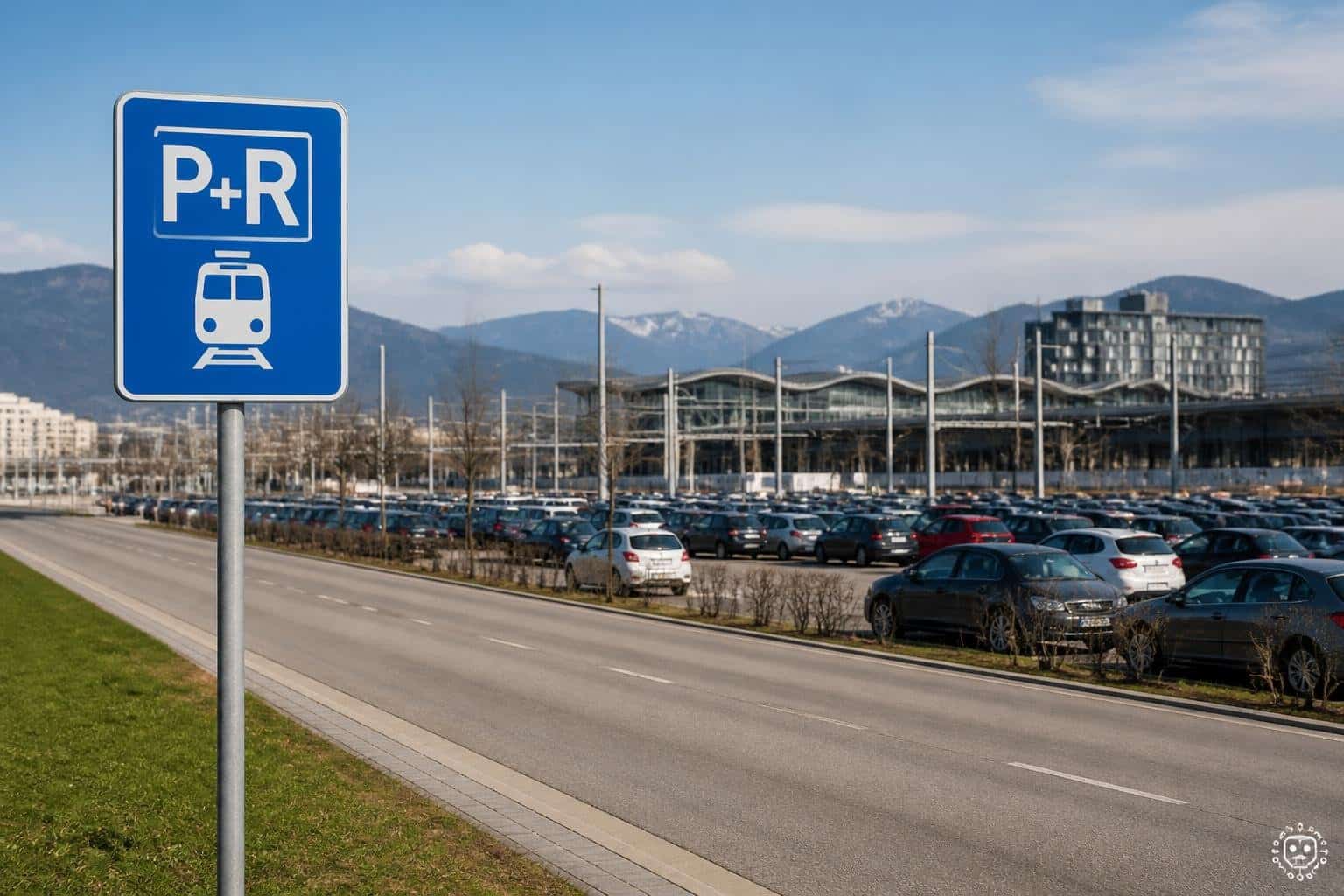 Warten auf weitere Parkplätze in Bahnhofsnähe