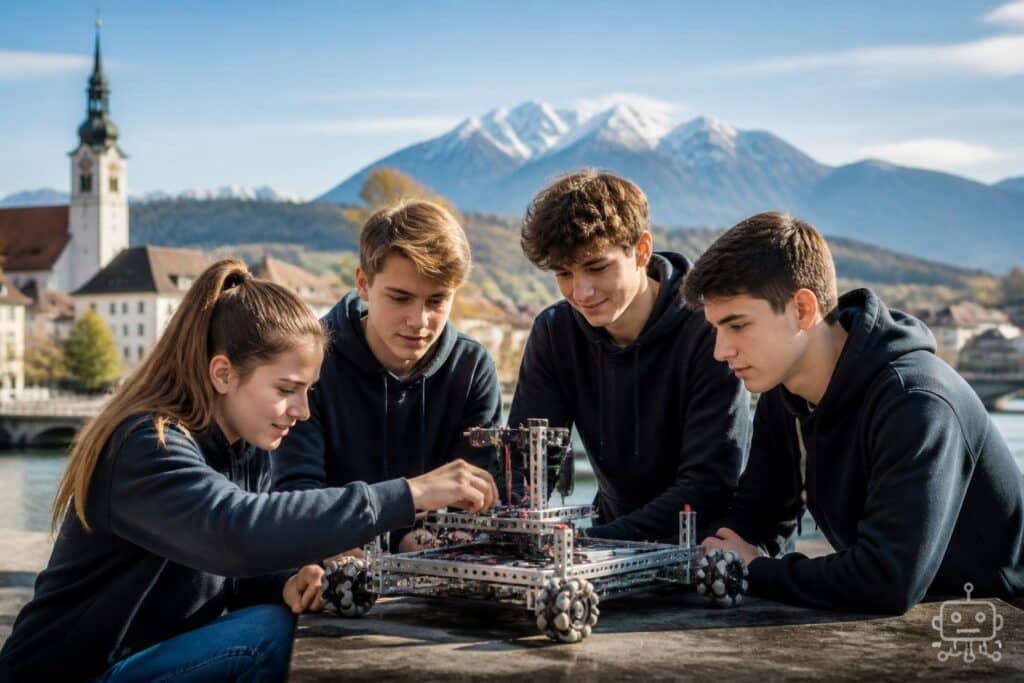 Villacher Jugendteam tritt bei Robotik-Bewerb in Südkorea an