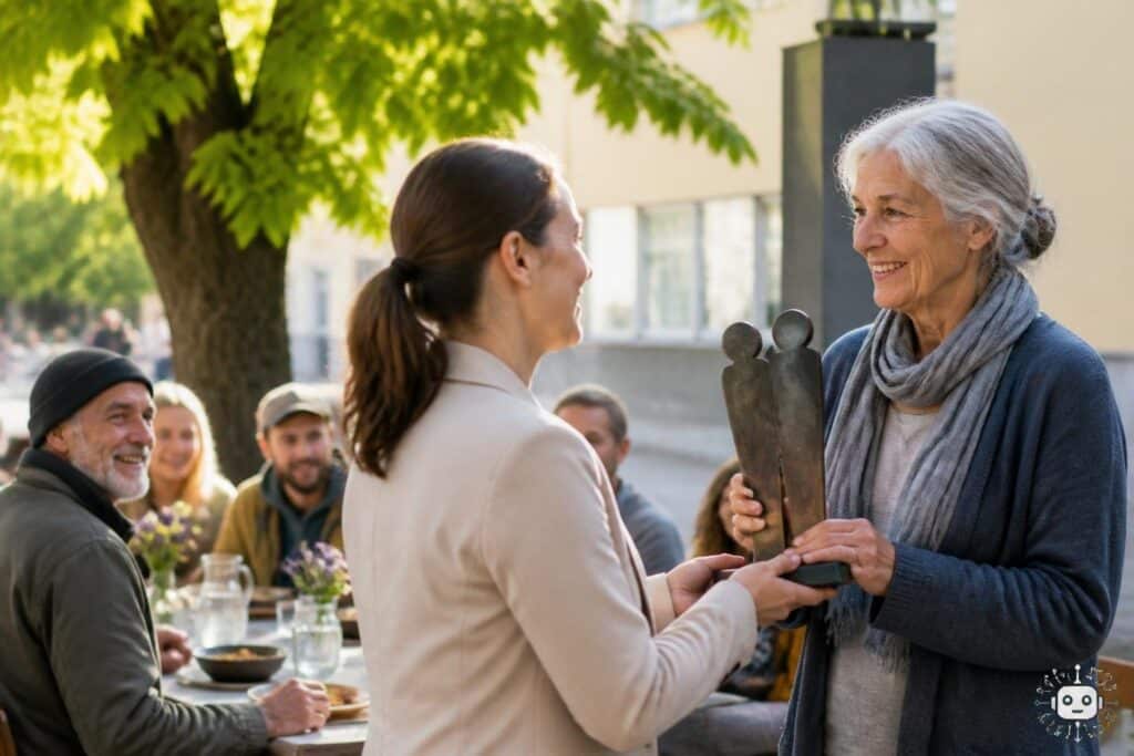 Sozialpreis für Liselotte Suette beim Lindenfest