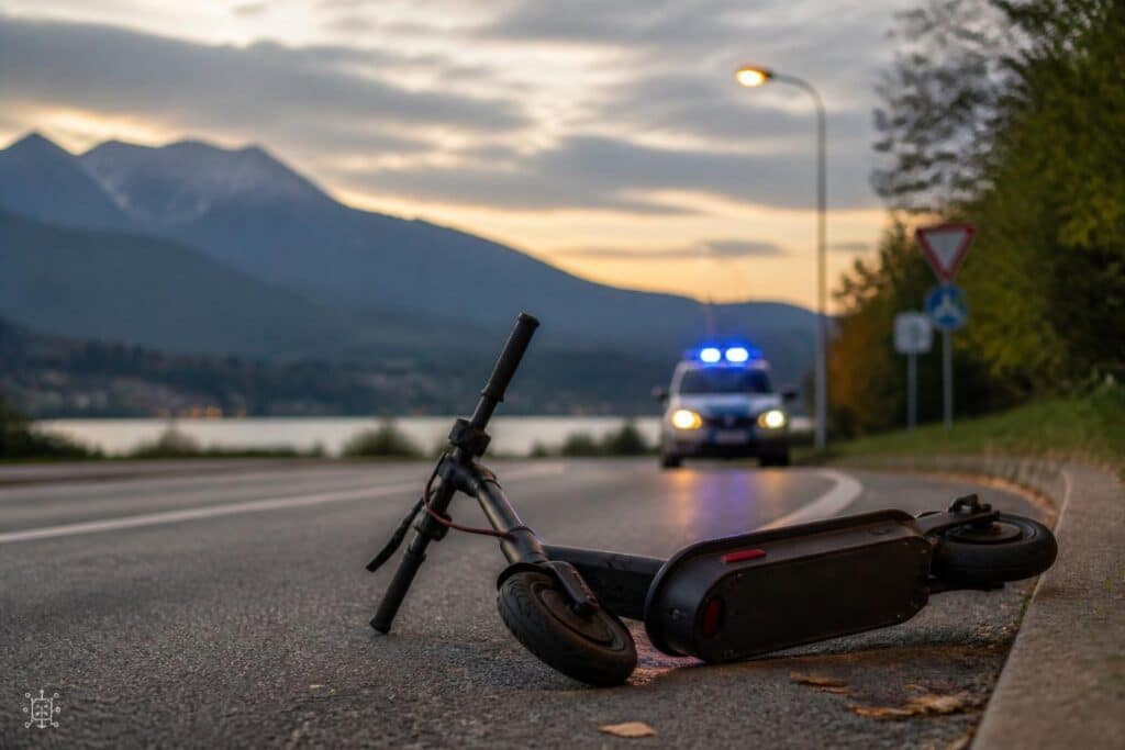 E-Scooter-Lenker schwer verletzt