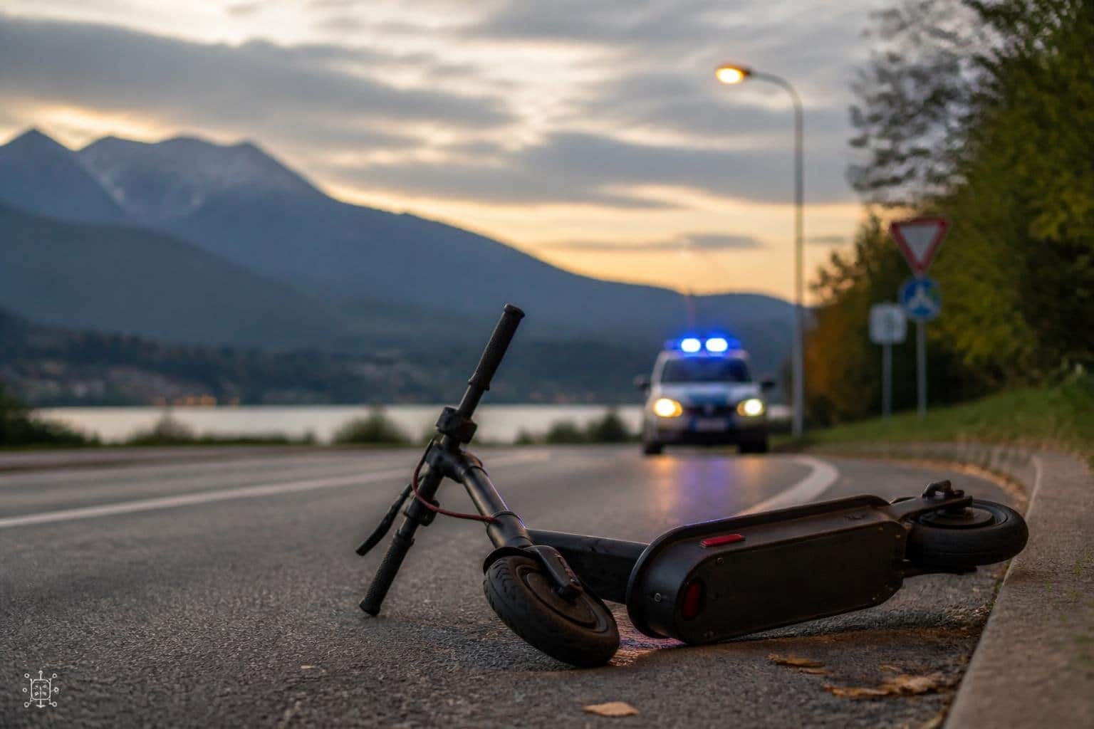 E-Scooter-Lenker schwer verletzt