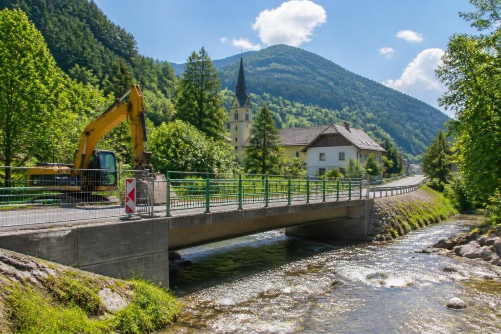 Kleinste Gemeinde Kärntens saniert Straße für 1,4 Millionen Euro