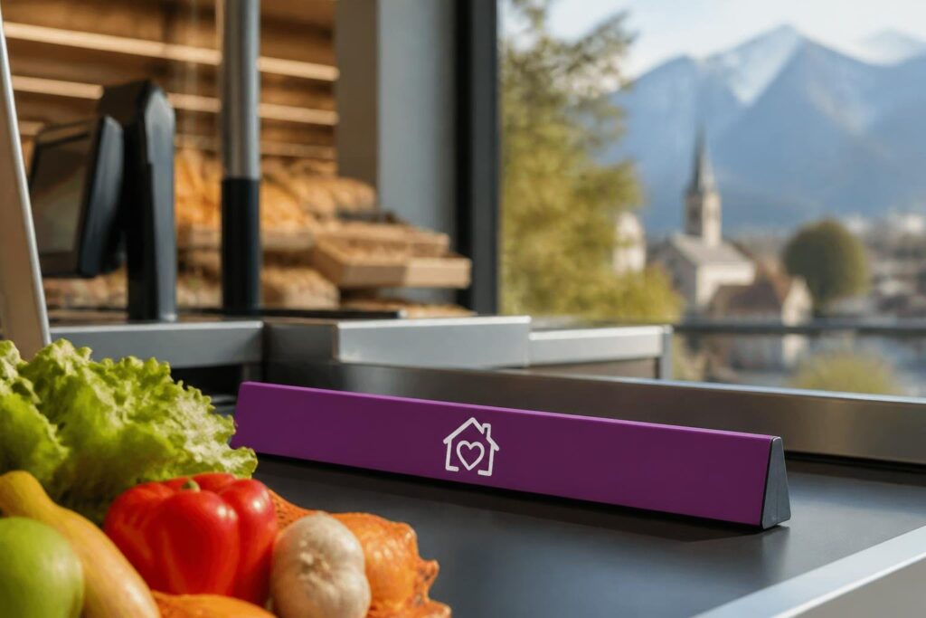 Frauenhaus Villach macht Hilfe an der Supermarktkassa sichtbar
