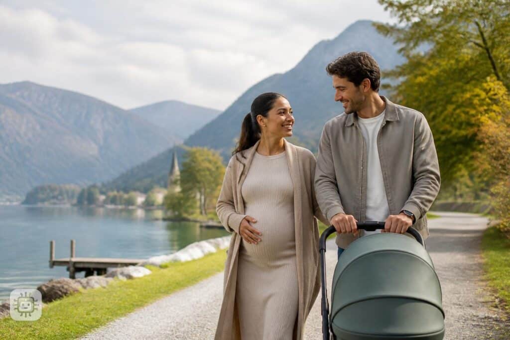 Amira Aly: So lange nimmt sich Partner Christian Düren eine Babypause