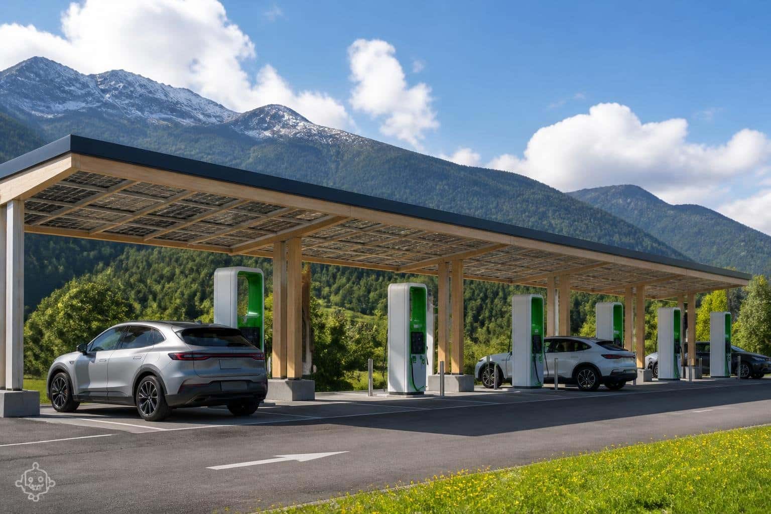 Der größte Kelag-Ladehub Kärntens steht in Hermagor