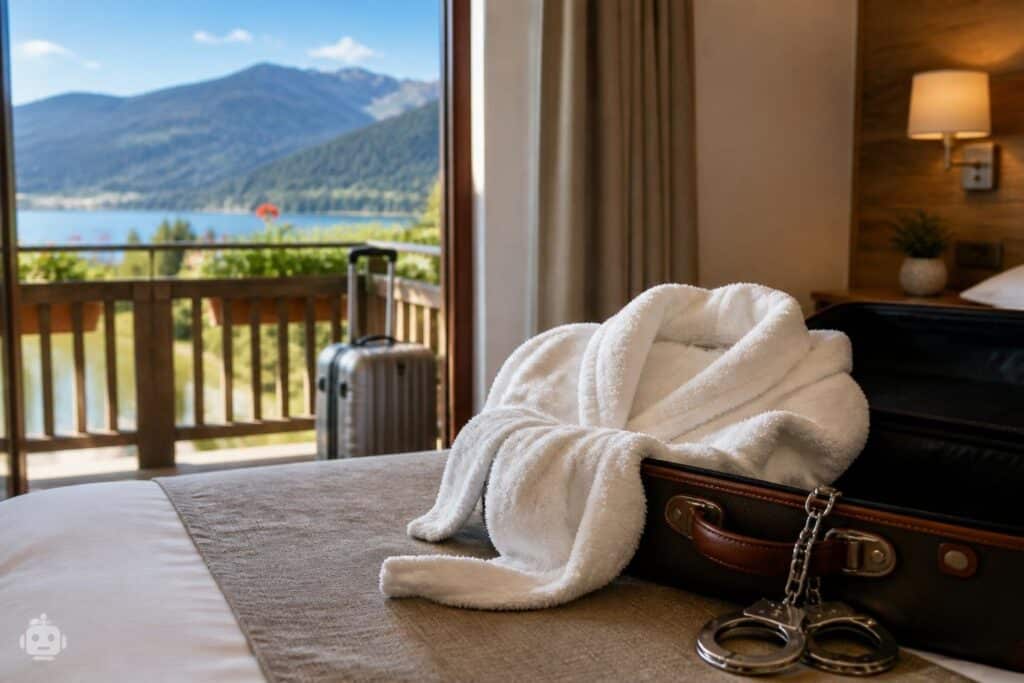 Bademäntel und Handschellen: Was Hotelgäste oft mitnehmen oder vergessen